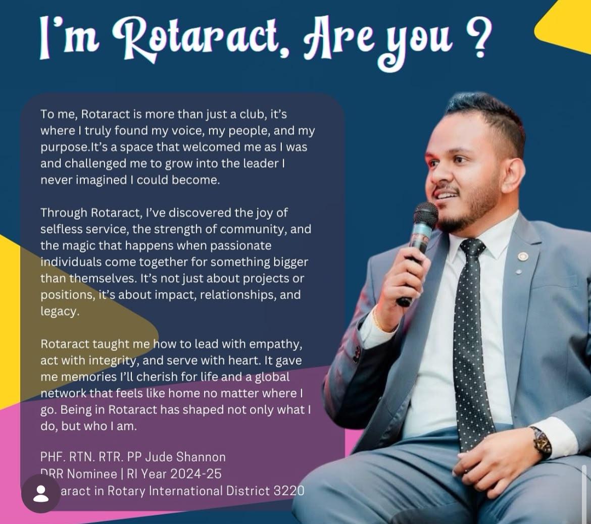 I'm Rotaract, Are You?